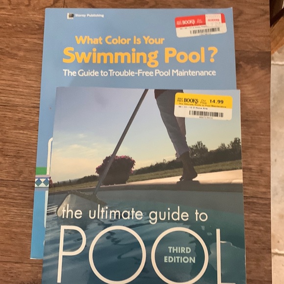 Bundle of two pool maintenance books. See photos for details. Bundle with other - Picture 2 of 8